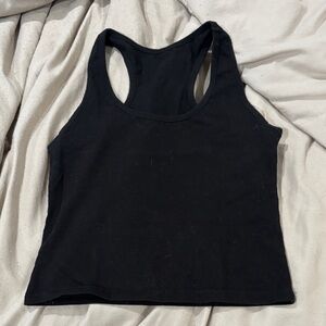 Black Sleeveless Women's Top